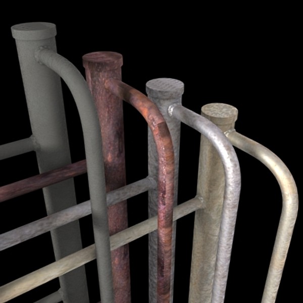 ladder set 1 3d model - Ladder Set #1 by SuIXo